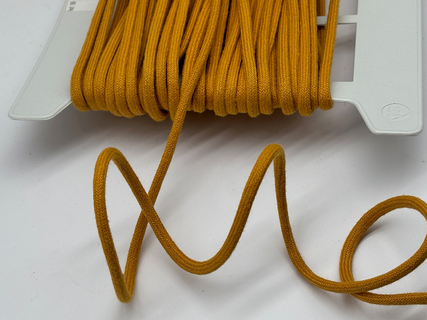 Baumwollkordel Senf 4 mm