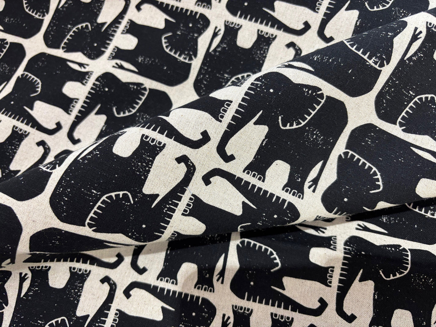 Canvas Elefanten Cotton + Steel