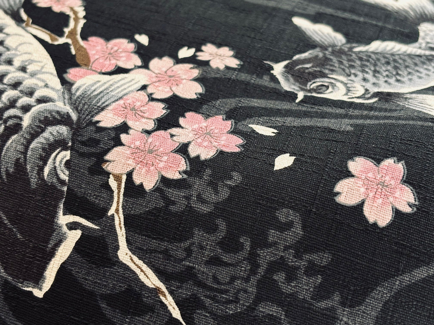 Canvas Black Koi KOKKA