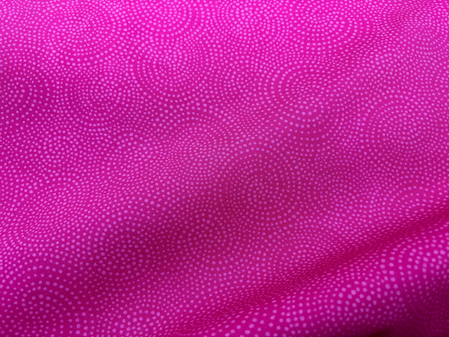 Baumwollstoff Twirl Spiralen Pink