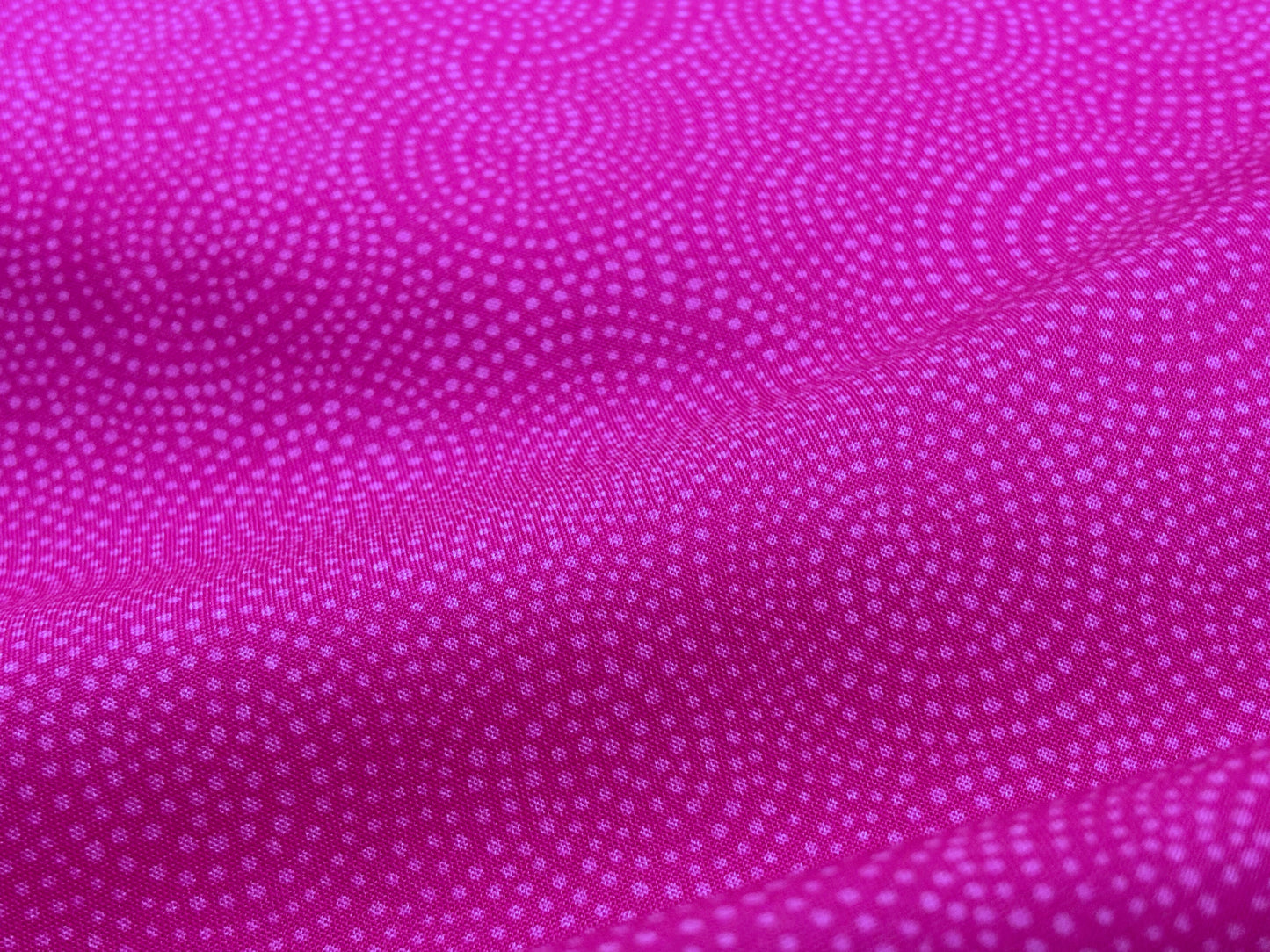 Baumwollstoff Twirl Spiralen Pink