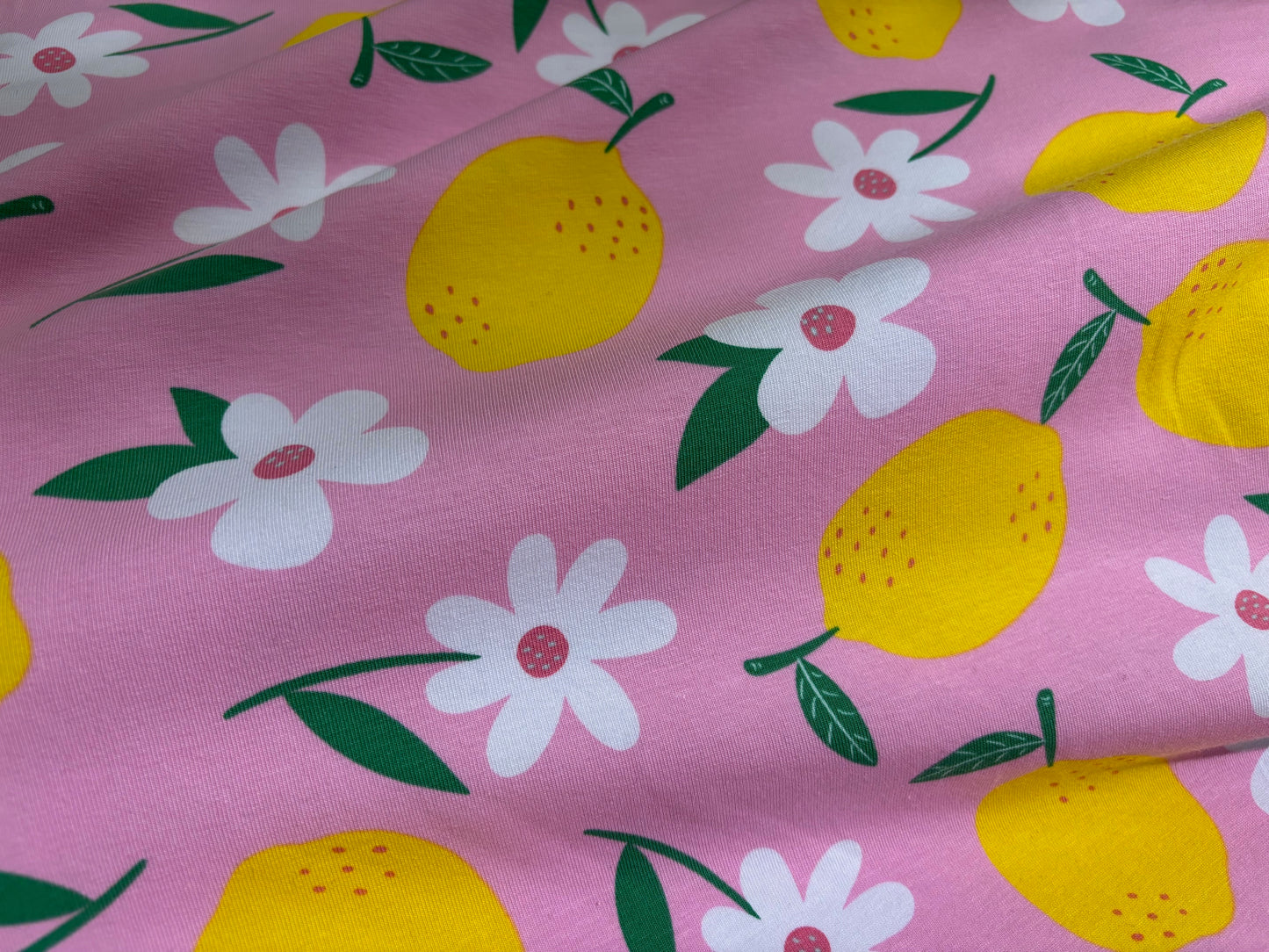 Jersey Zitronen Rosa