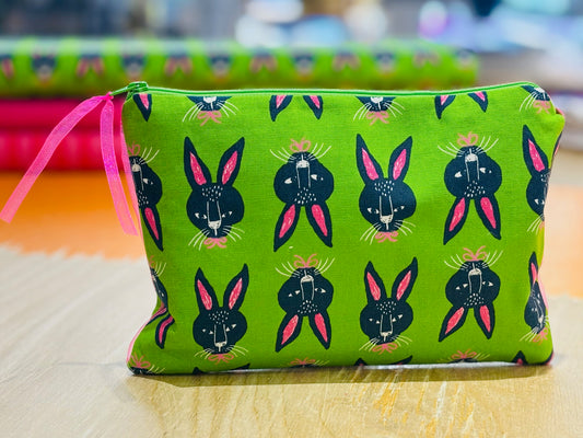 Canvas Rabbit Hase Grün