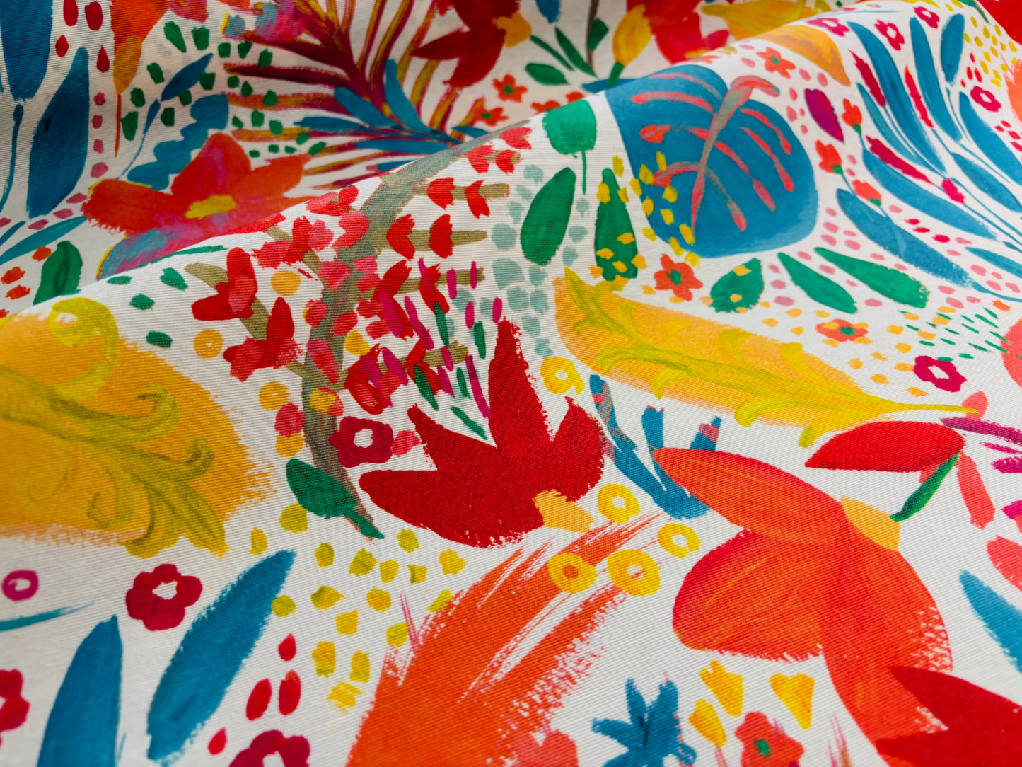 Wachstuch Frühlingsgefühle Bunte Blumen