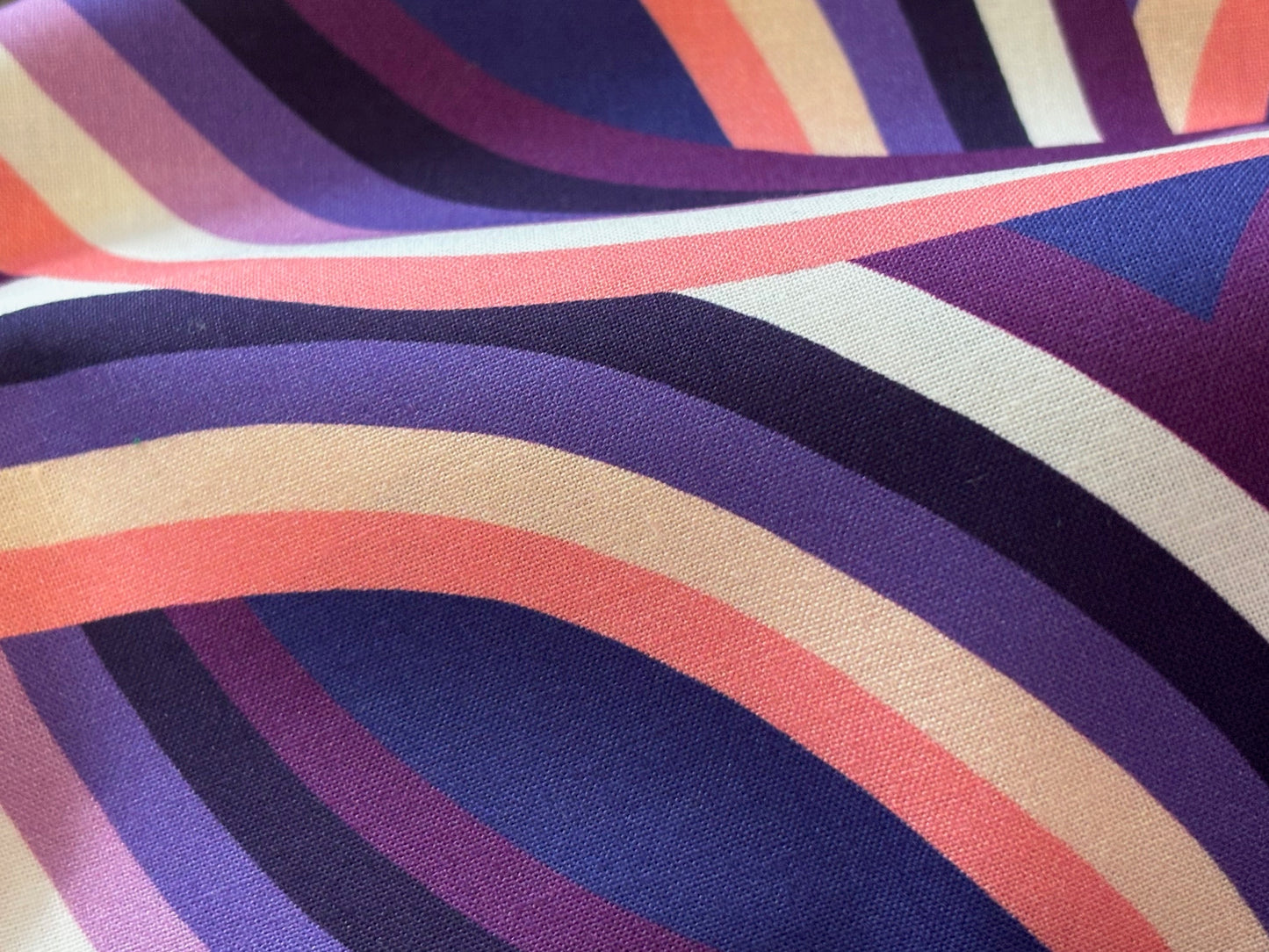 Bio-Baumwollstoff Wildest Dreams Sixties Lila