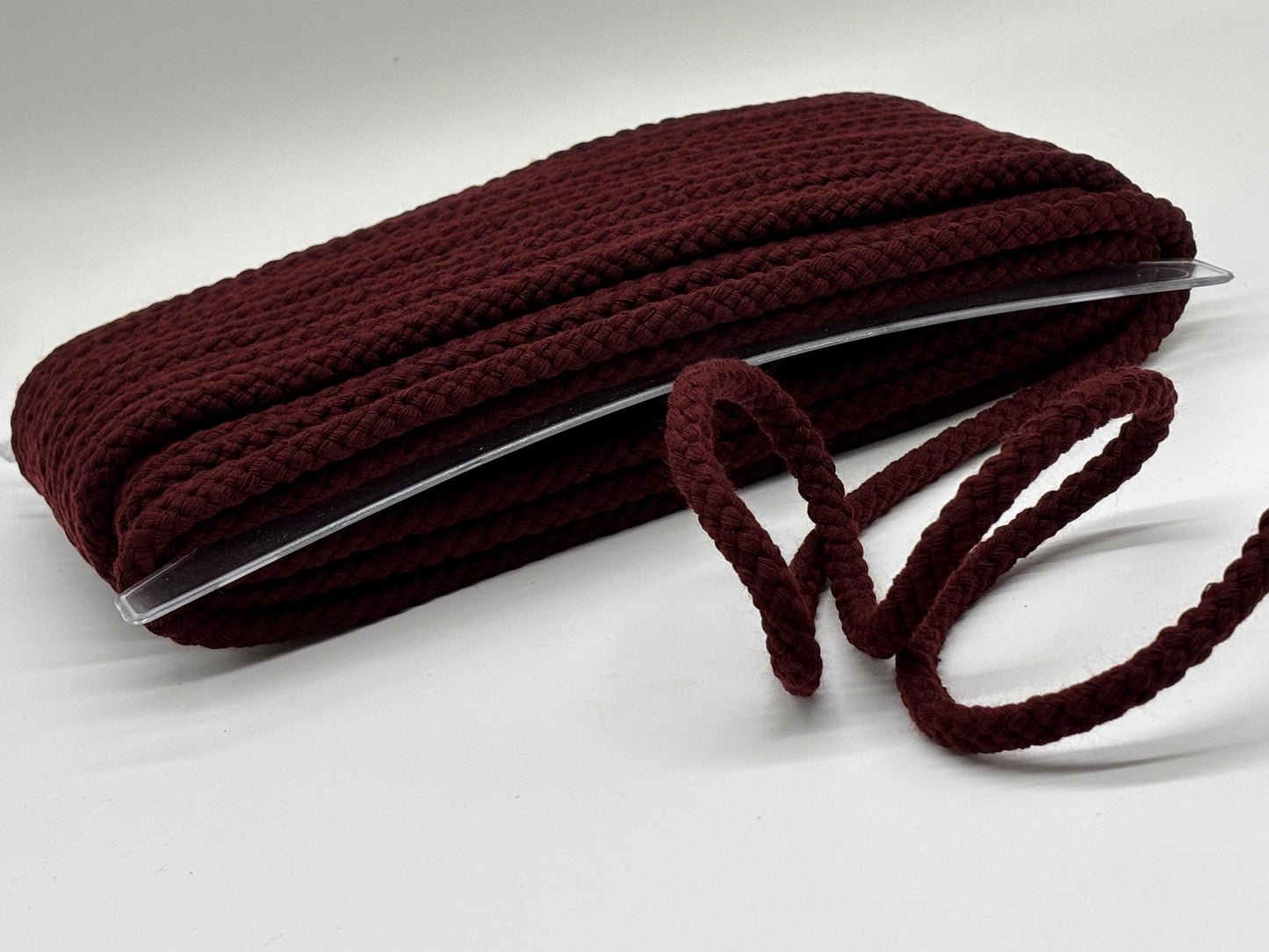 Bademantelkordel 8 mm Bordeaux