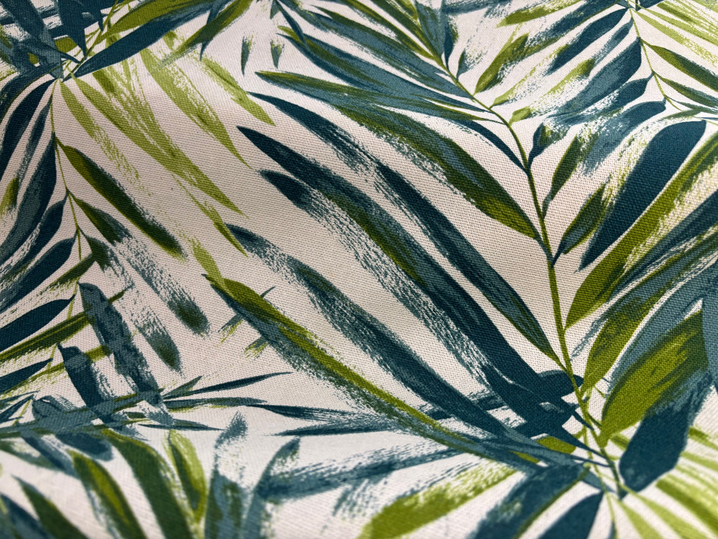 Canvas Palmenblätter Grün
