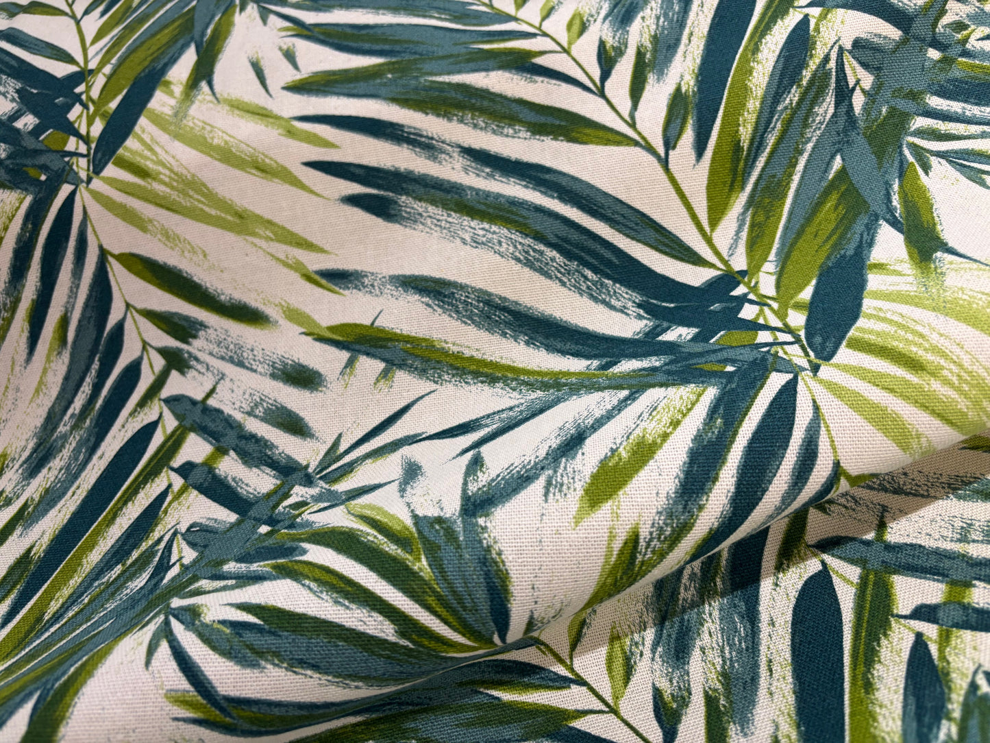 Canvas Palmenblätter Grün