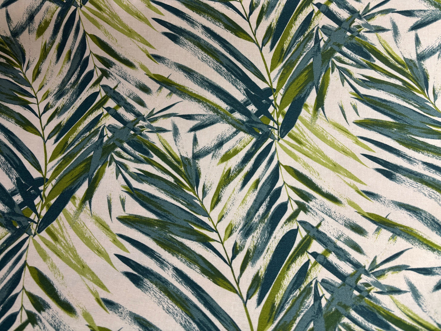 Canvas Palmenblätter Grün