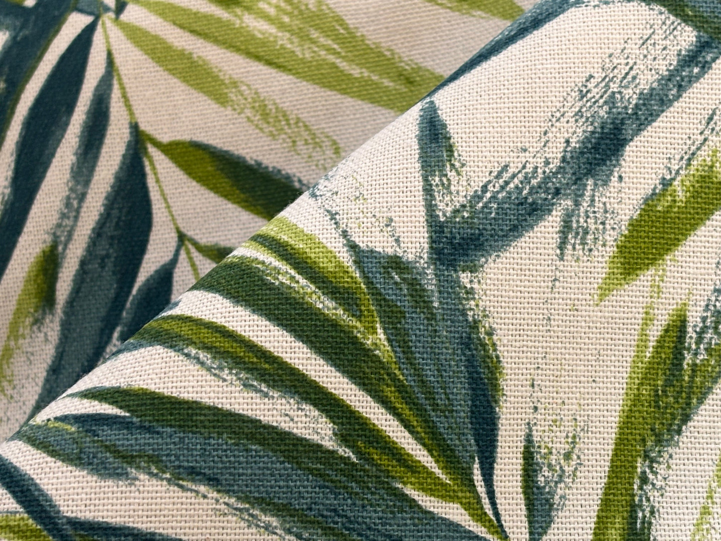 Canvas Palmenblätter Grün