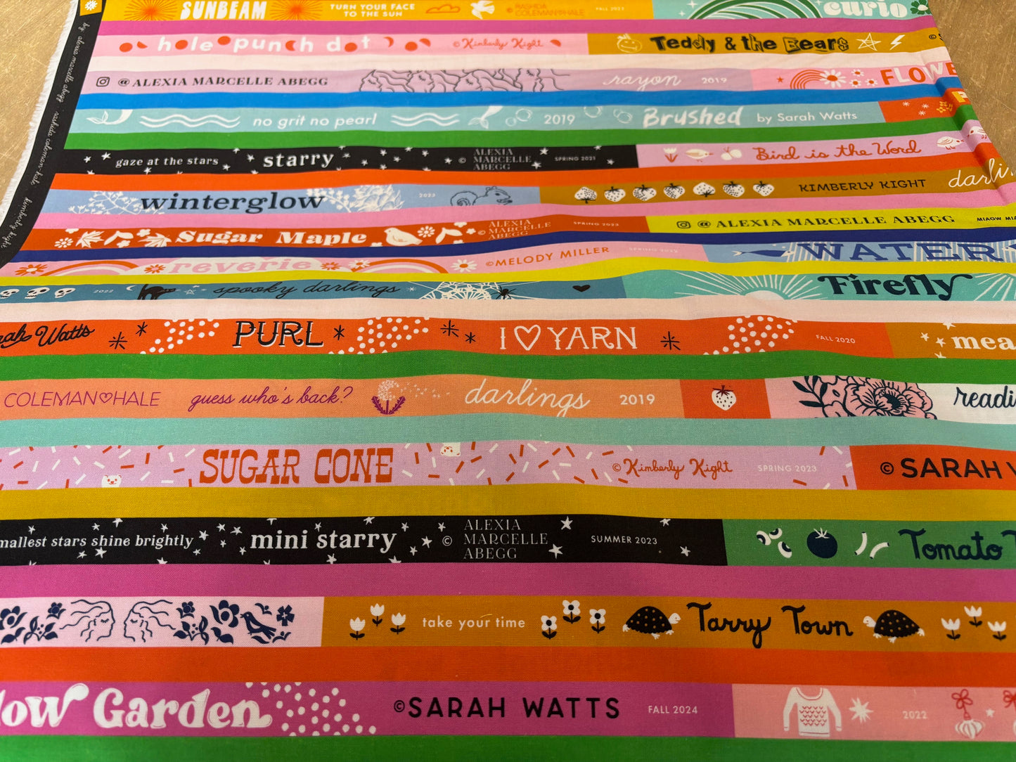 Baumwollstoff Collect them all Ruby Star Society