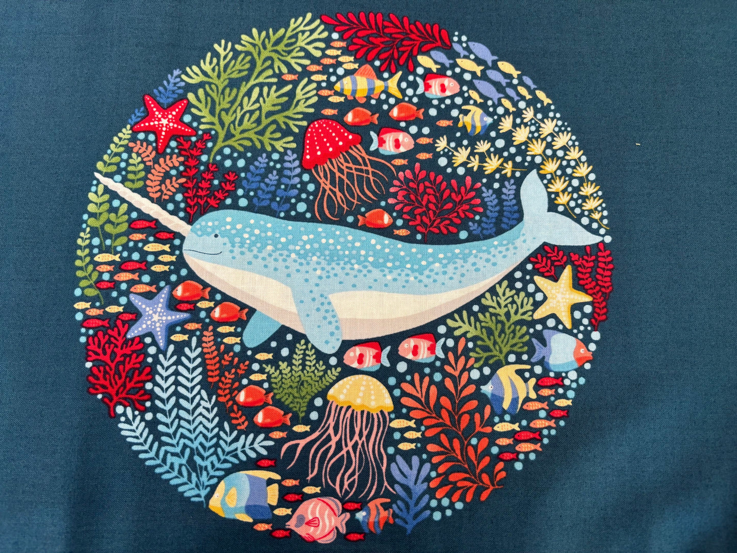 Baumwollstoff Panel Maritim