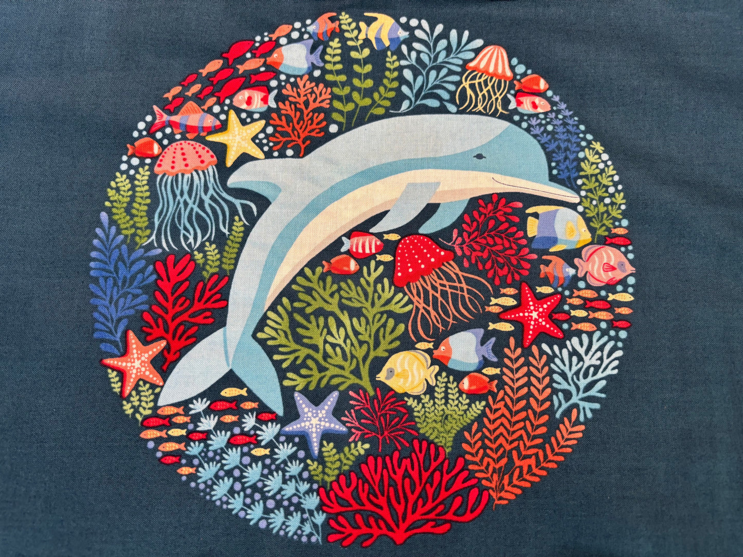 Baumwollstoff Panel Maritim