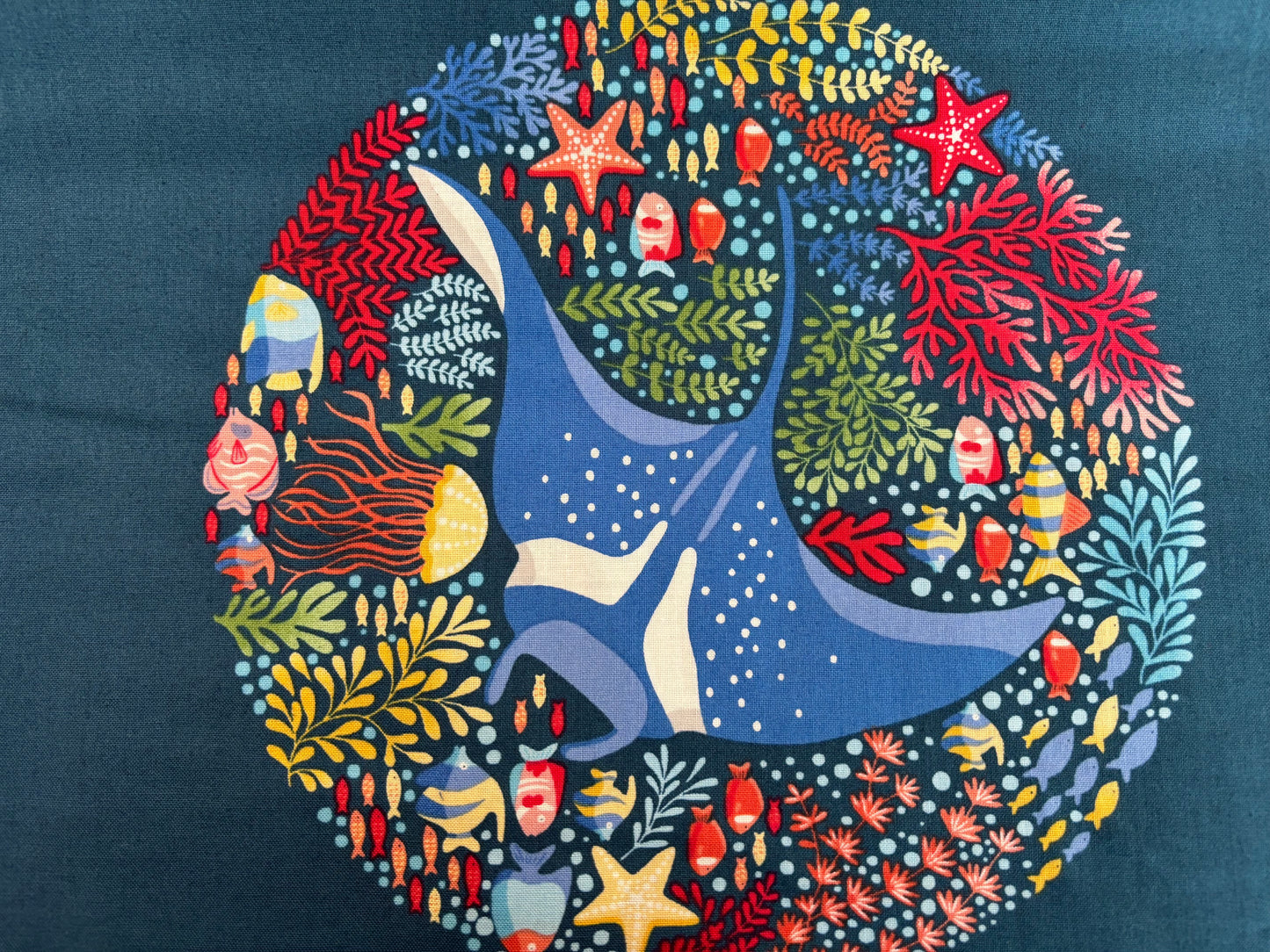 Baumwollstoff Panel Maritim