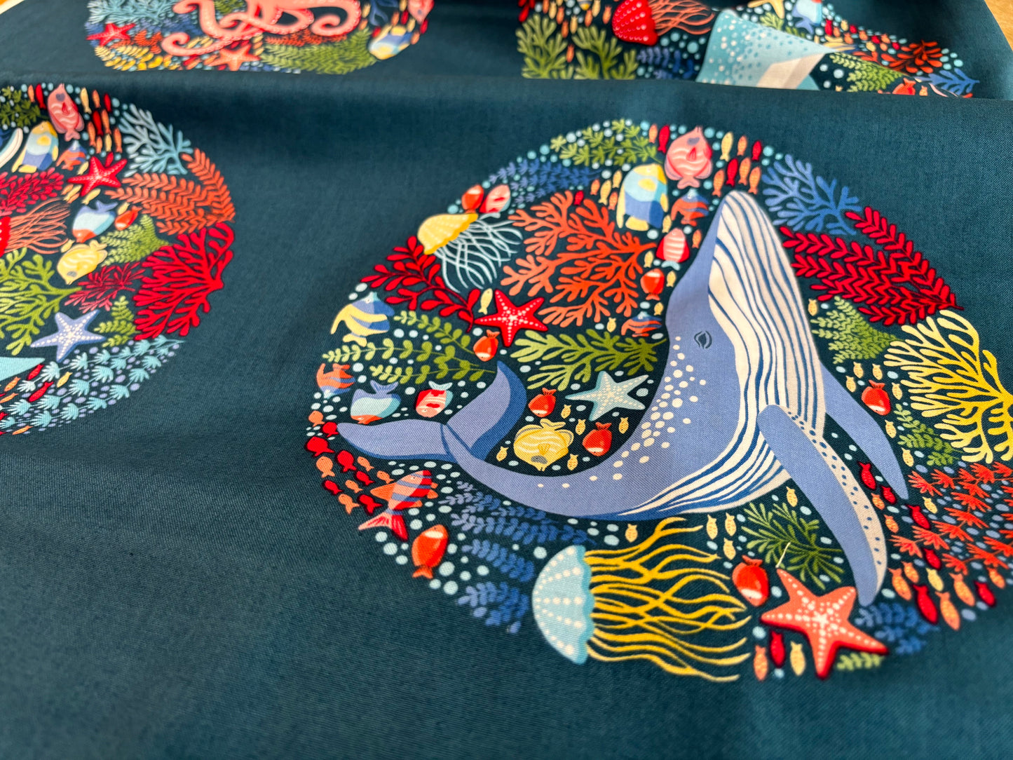 Baumwollstoff Panel Maritim