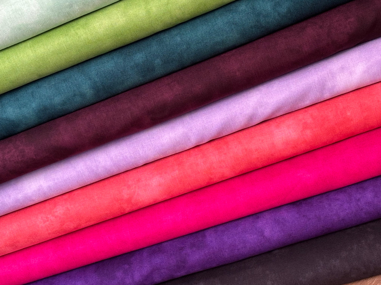 Baumwollstoff Koralle Quilters Shadow 417