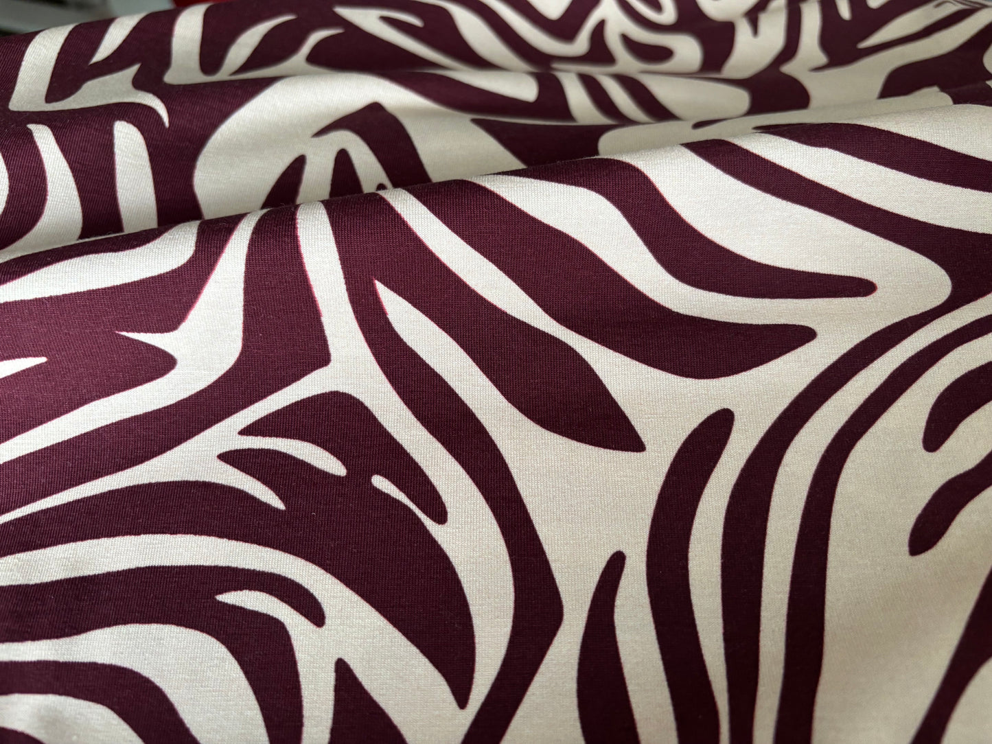 Jersey Zebra Bordeaux Avalana