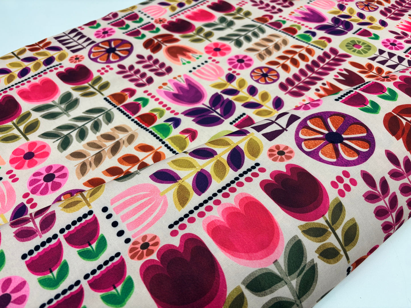 Wachstuch So Happy Buntes Blumendesign