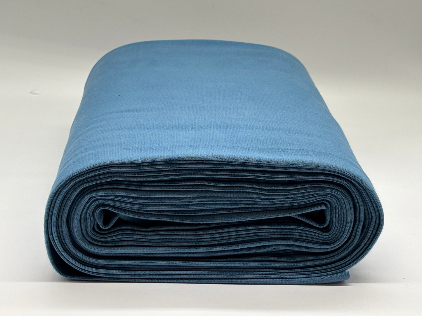 Bio-Bündchen Uni Rauchblau VH 084