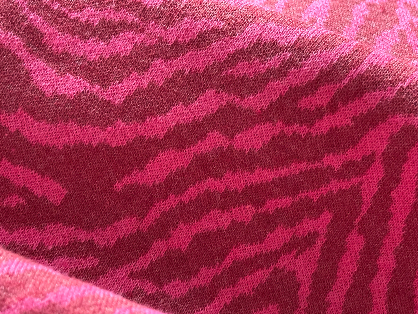 Strick-Jacquard recycled Zebra