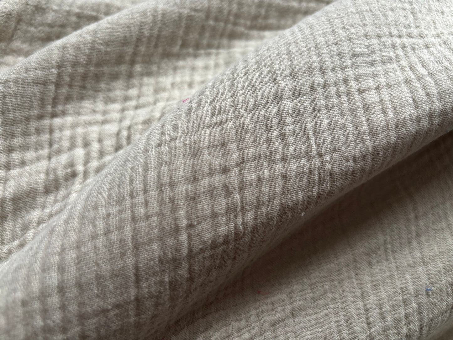 Musselin/Gauze Uni Sand