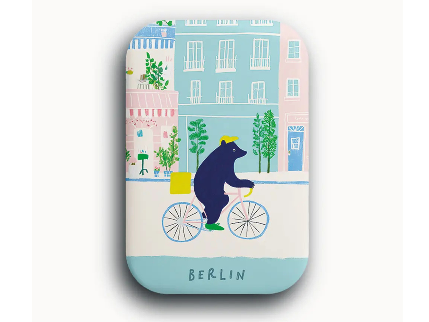 Magnet Lunacard Berlin Fahrradbär