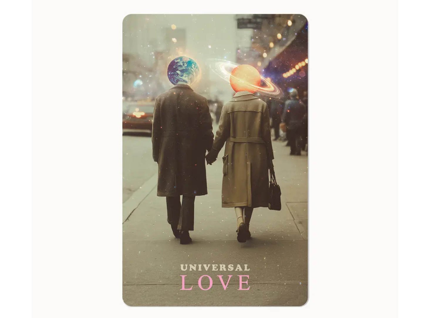 Postkarte Lunacard Universal Love