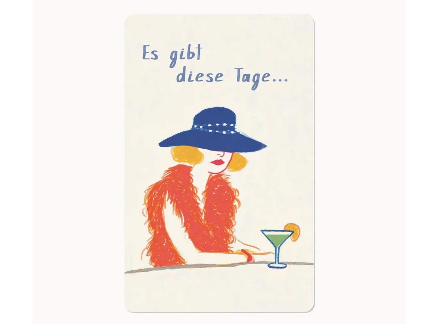 Postkarte Lunacard Es gibt diese Tage