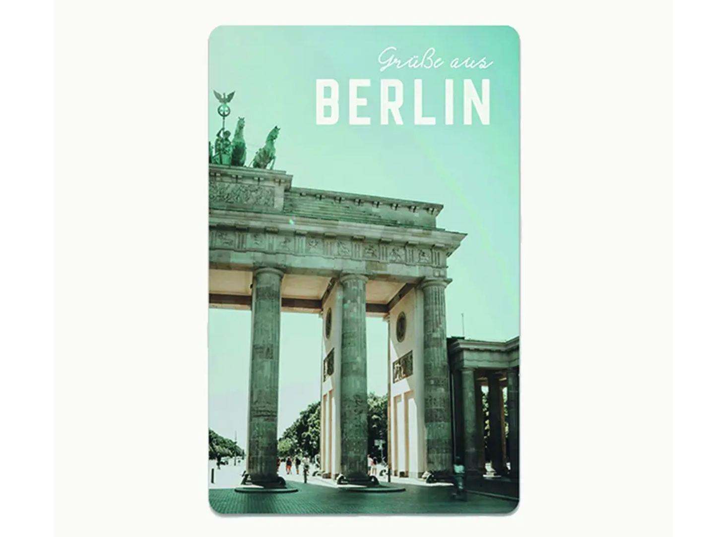 Postkarte Lunacard Berlin Grüße