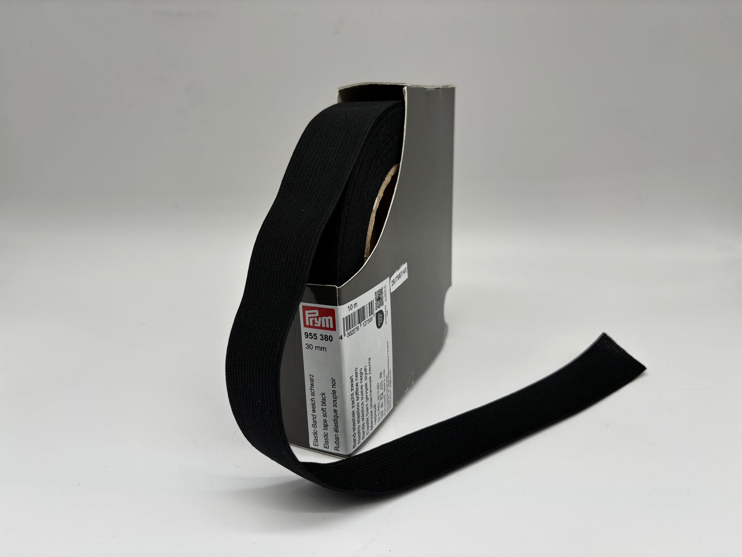 Prym Elastic-Gummiband 30 mm Schwarz
