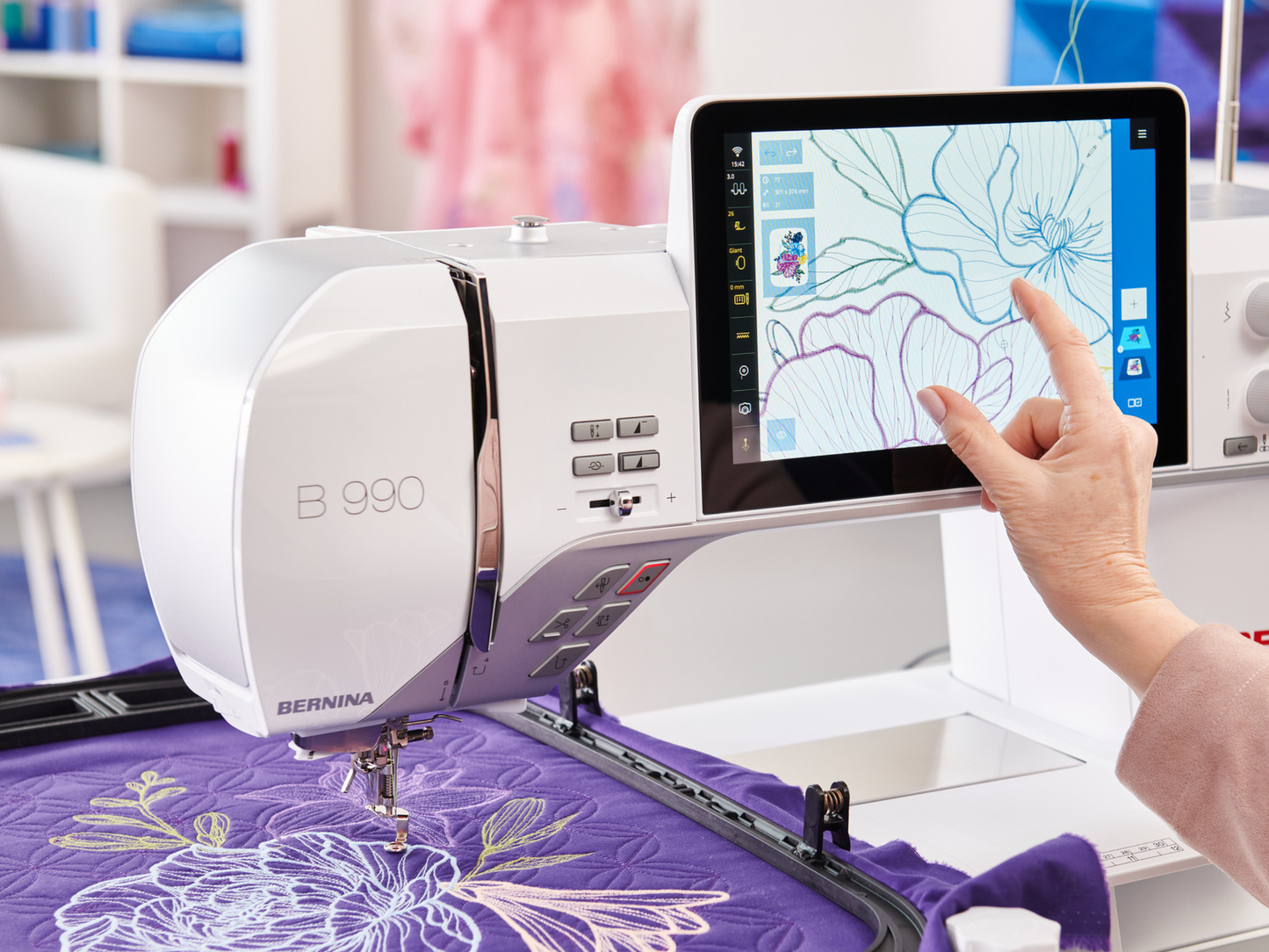 BERNINA 990 Nähmaschine/Stickmaschine