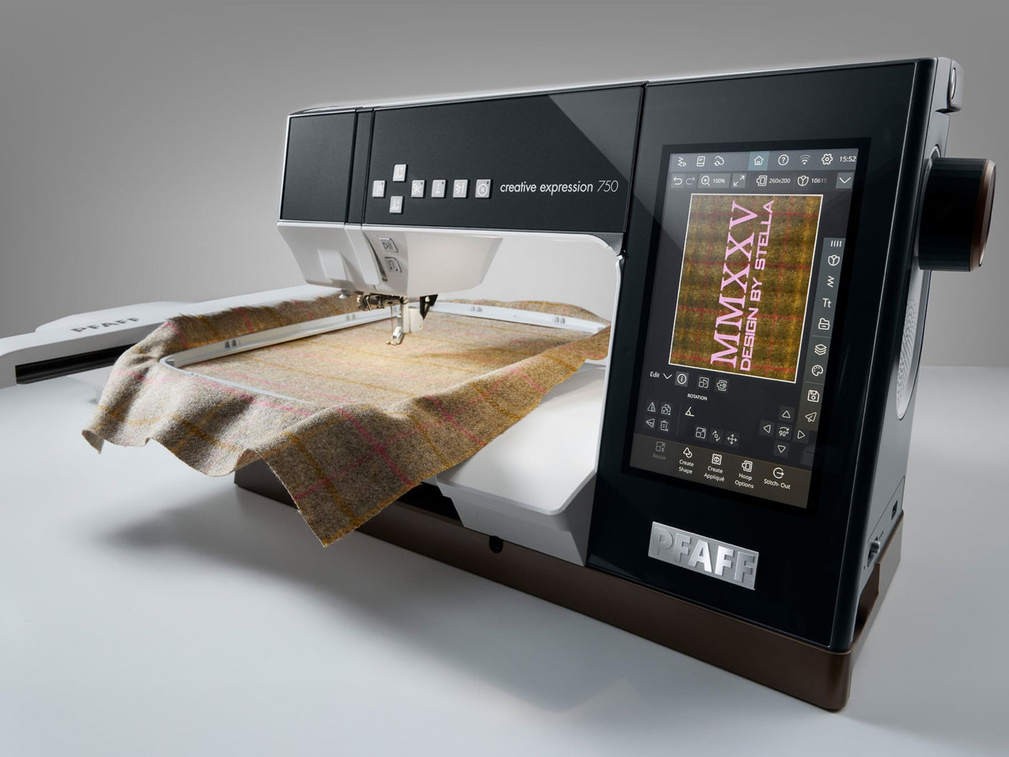 Pfaff creative expression 750 Stick-/Nähmaschine