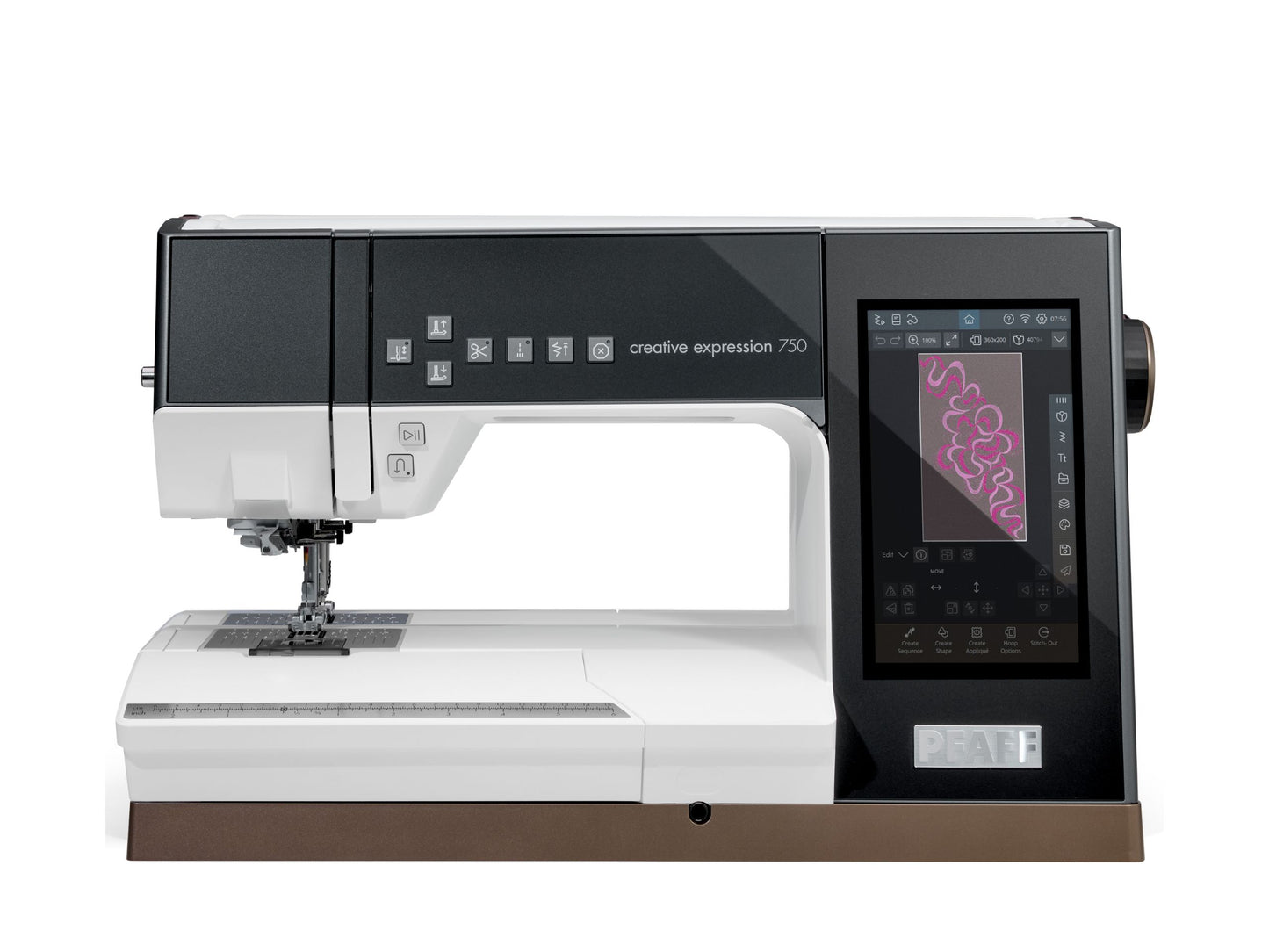 Pfaff creative expression 750 Stick-/Nähmaschine