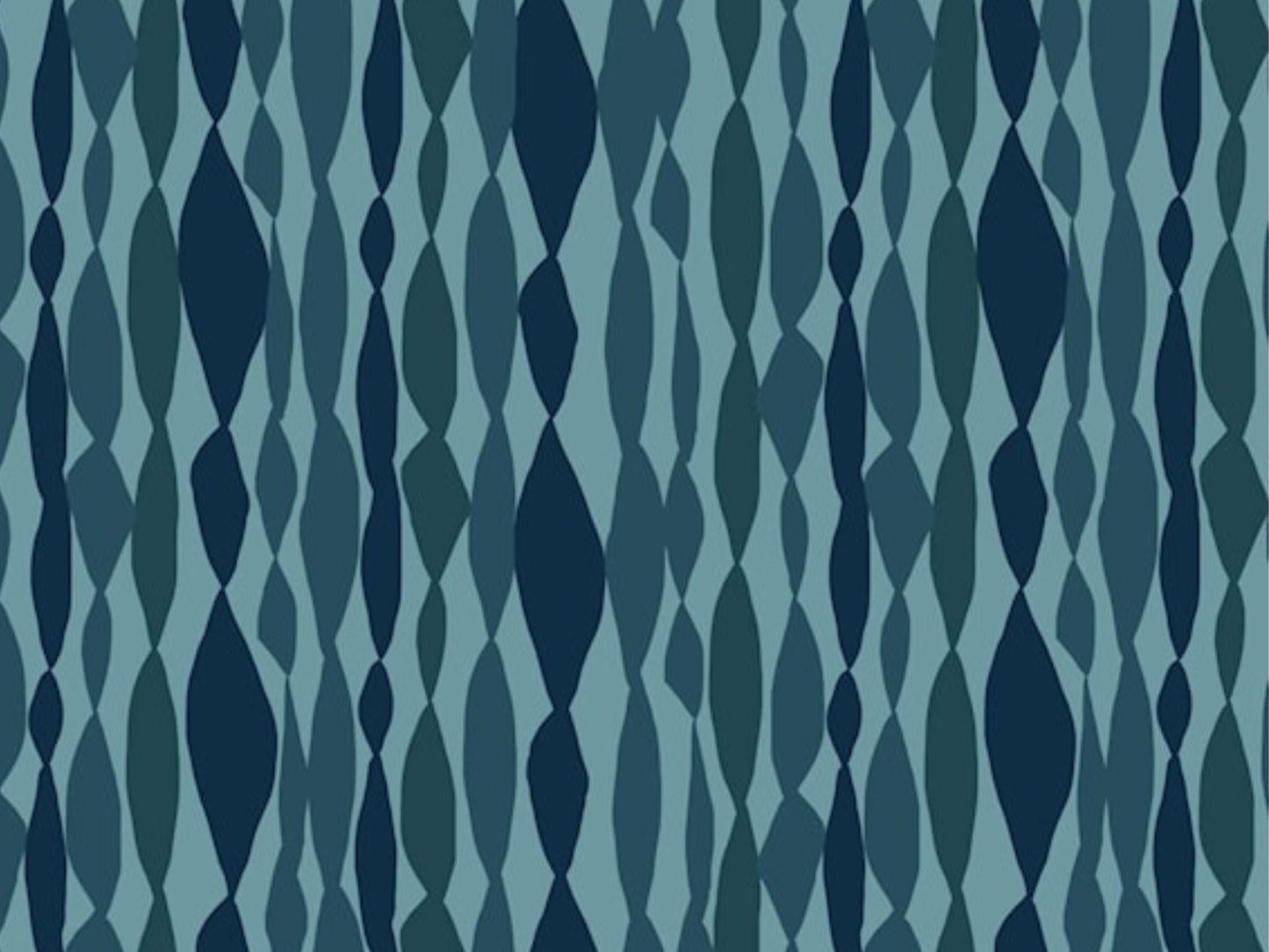 Viskose Light and Lush Ketten Petrol Mint