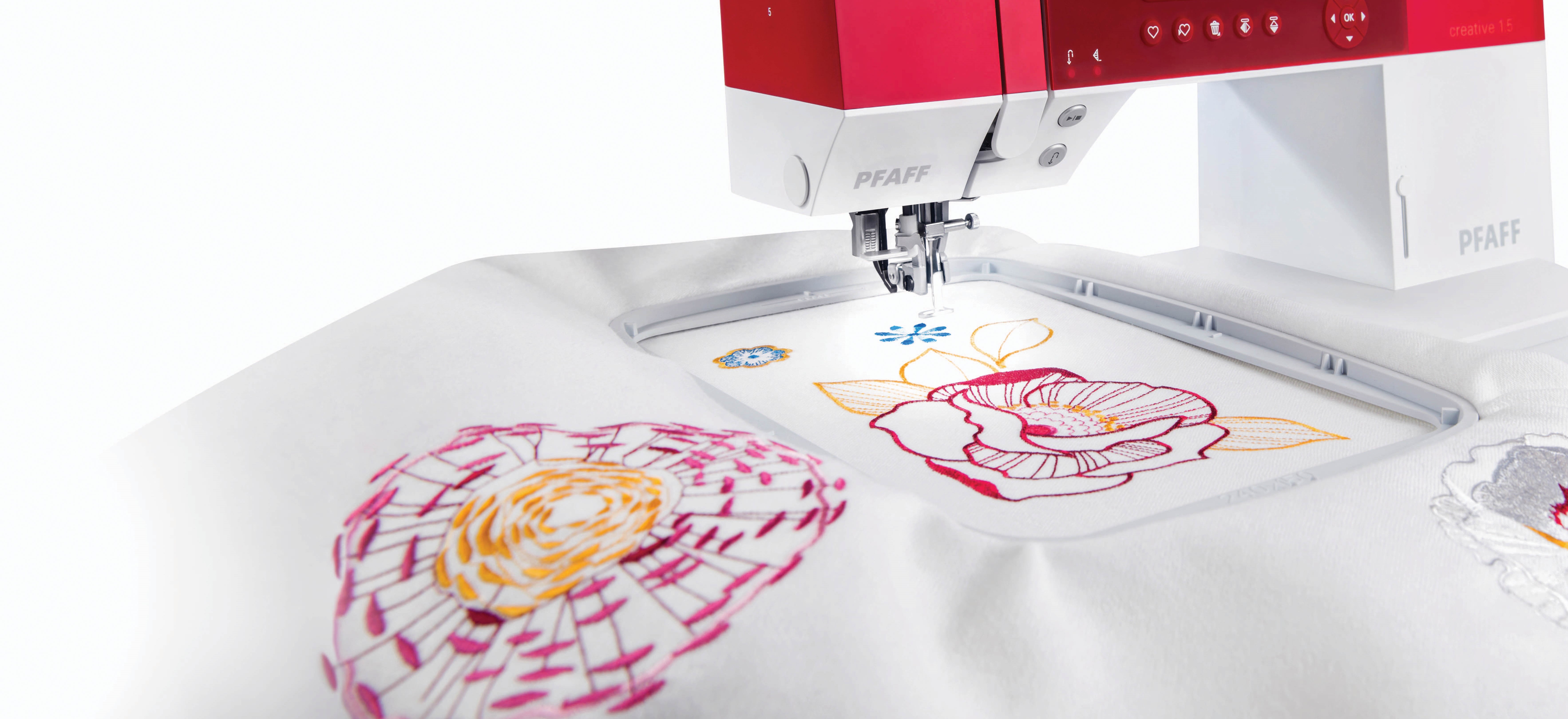 Machine and Embroideries