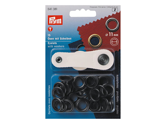 Prym Ösen und Scheiben 11 mm
