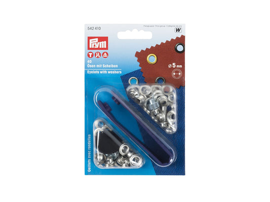 Prym Ösen und Scheiben 5 mm