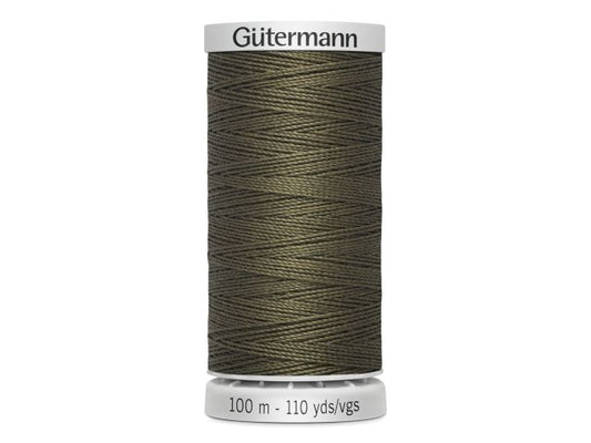 Gütermann Extra Stark 100 m Graubraun Dunkel
