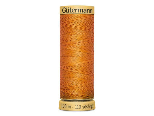 Gütermann Baumwollnähgarn 100 m Dunkelorange 1576