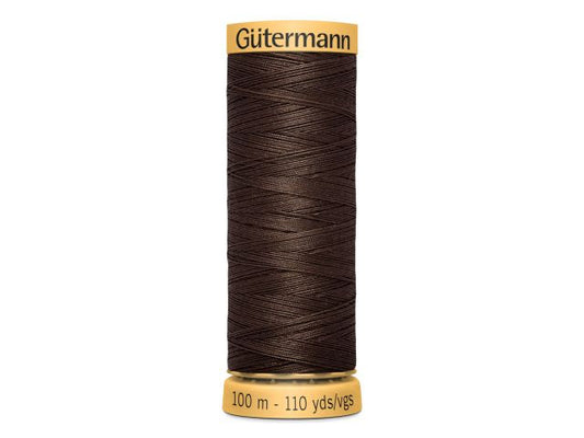 Gütermann Baumwollnähgarn 100 m Schokobraun 1912