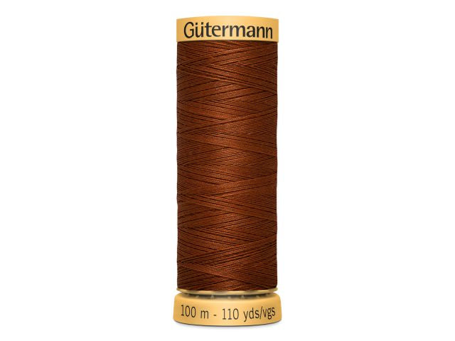 Gütermann Baumwollnähgarn 100 m Rostbraun 2143