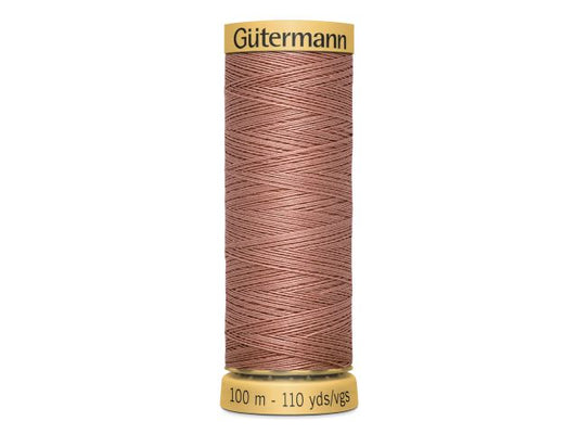 Gütermann Baumwollnähgarn 100 m Altrosa