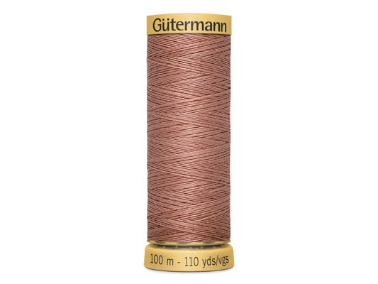 Gütermann Baumwollnähgarn 100 m Altrosa 2626