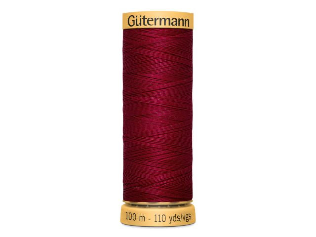 Gütermann Baumwollnähgarn 100 m Karminrot 2653