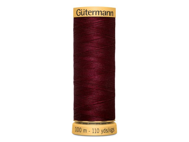 Gütermann Baumwollnähgarn 100 m Weinrot 3022