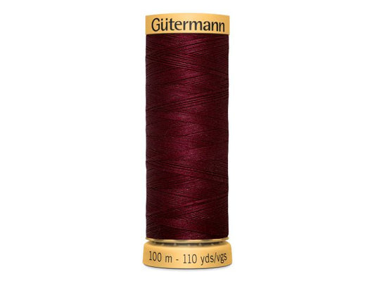 Gütermann Baumwollnähgarn 100 m Weinrot 3022