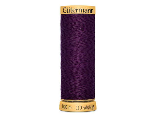 Gütermann Baumwollnähgarn 100 m Aubergine 3832