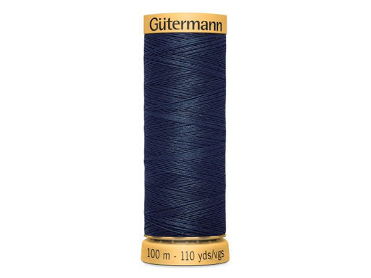 Gütermann Baumwollnähgarn 100 m Nachtblau 5422