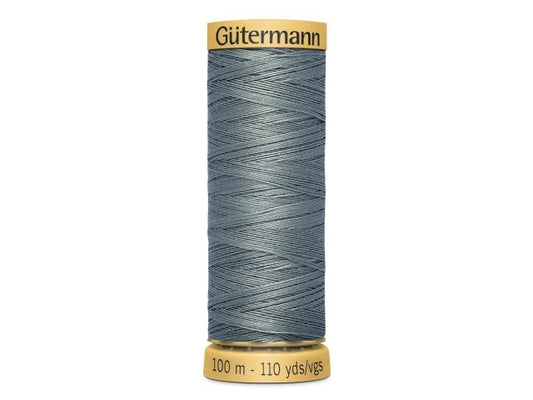 Gütermann Baumwollnähgarn 100 m Steingrau