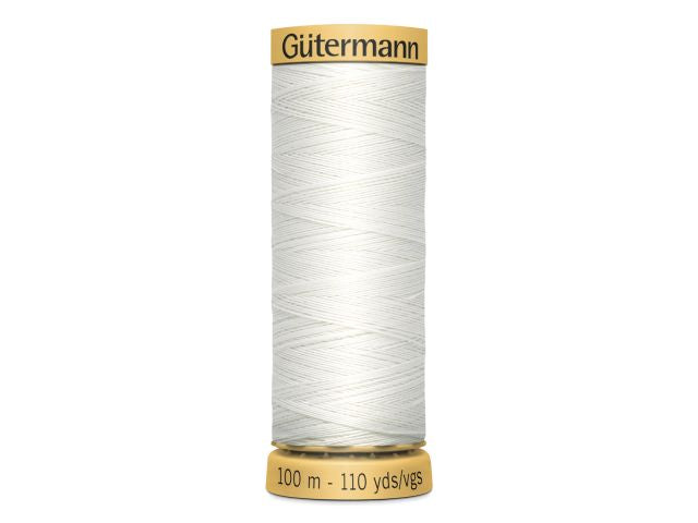 Gütermann Baumwollnähgarn 100 m Weiß 5709